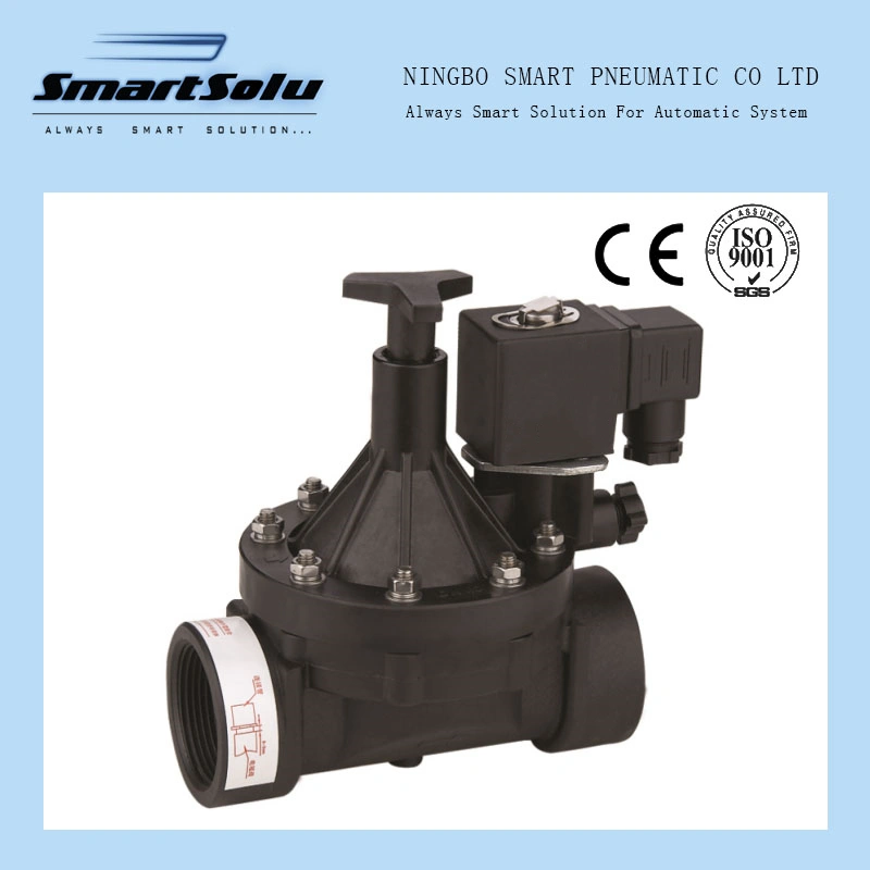 Ysa Ysb-Series 2-Way Pilot Operated Nommally Closed Plastic Solenoid Valve