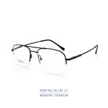 Titanium Memory Flex Eyeglass Frames for Men