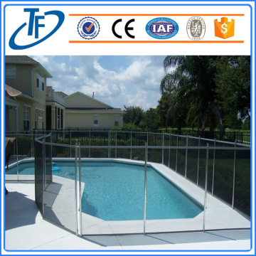 Pool fence panel, temporary fencing