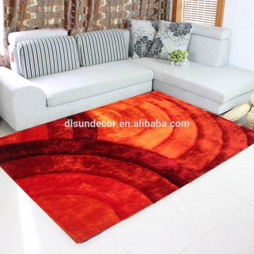 fashion 3d flooring polyester carpet color rug mat supplier