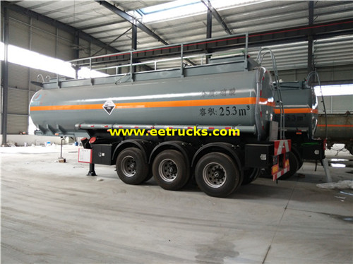 Tri-Axle 25000l nitric acid tank