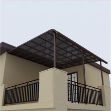 Affordable Soundless Roof Covering for Window Terraces and Canopies