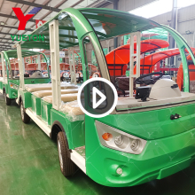 Factory Price Electric Shuttle and Sightseeing Buses for Sale