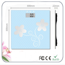 Bathroom weighing body fat scale