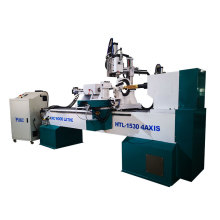 CNC Wood Lathe for Manufacturing Baseball Bats