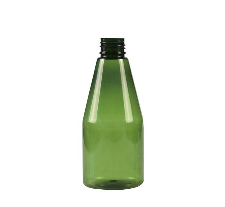 transparent green color pet plastic trigger spray bottle