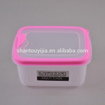 Rectangle plastic crisper with porous lid/airtight container