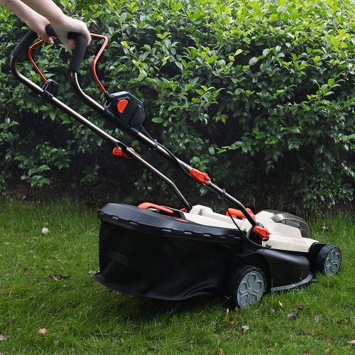 17 inch Grass Cutter Machine Cordless Lawn Mower