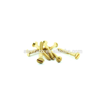 CNC machined Brass wood screws