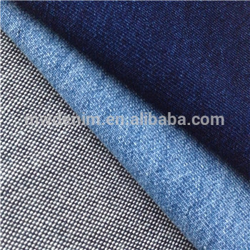 baby terry knitted denim fabric cotton indigo dyed knitted fabric