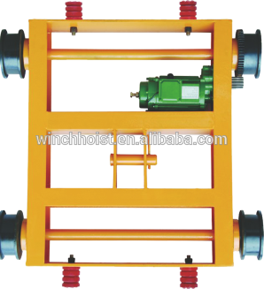 Double track power trolley