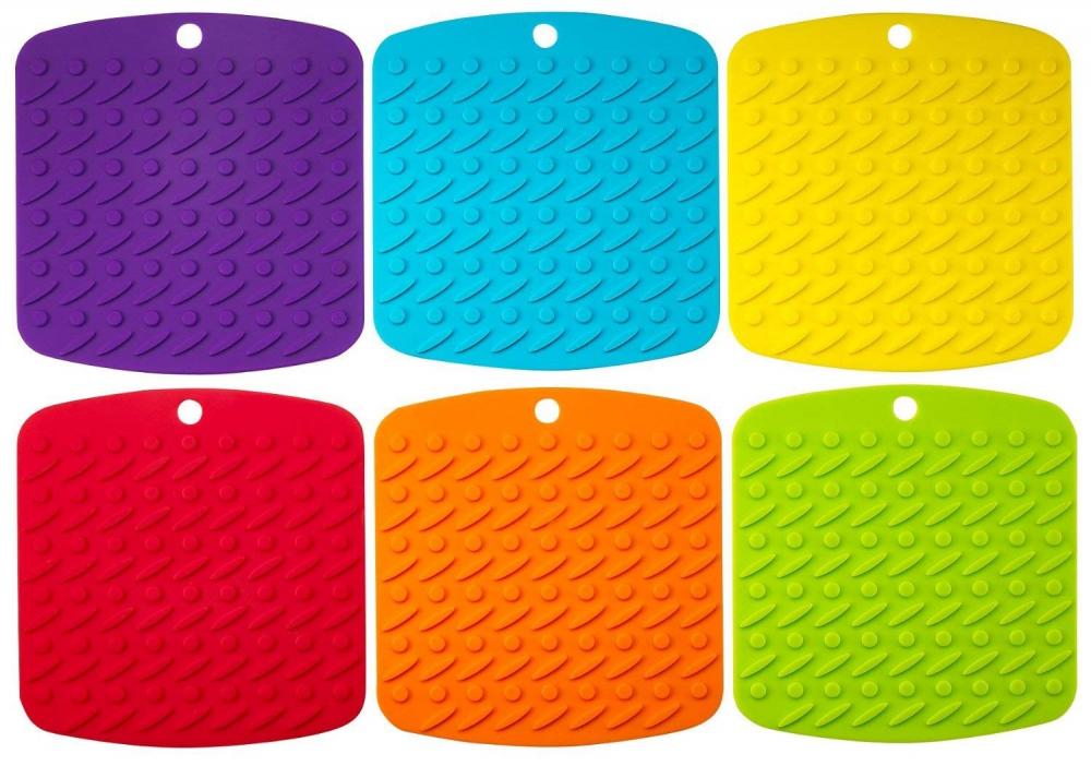 Kitchen Silicone Colorful Table Coffee Cups Mat