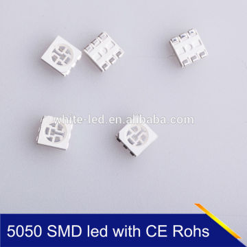 PLCC-6 White 5050 SMD LED Datasheet 4500pcs/roll big roll package