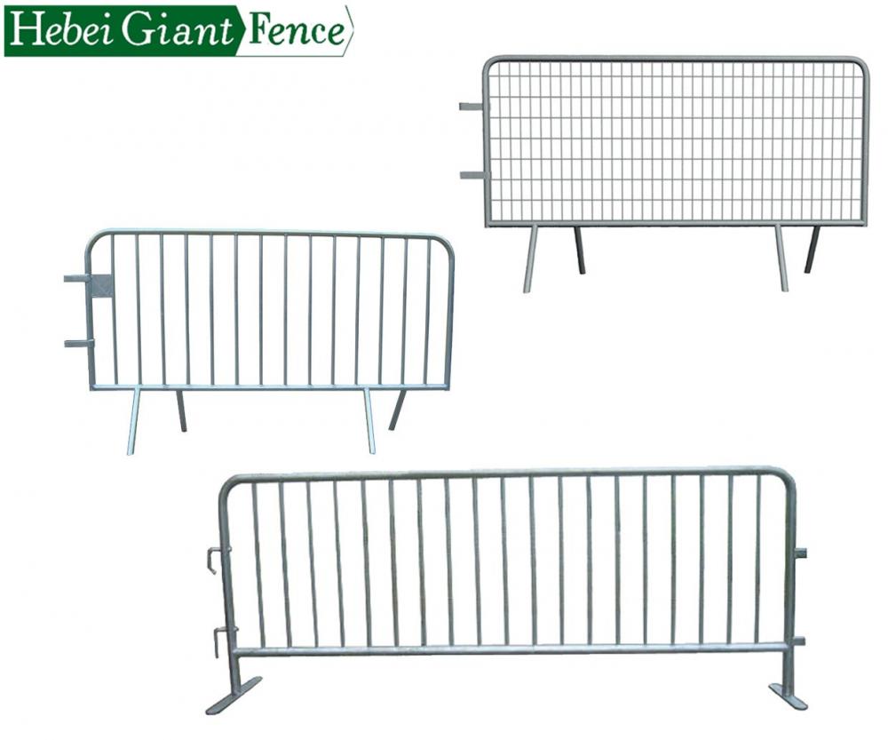 Safety Traffic Barrier Galvanized Crowd Control Barrier