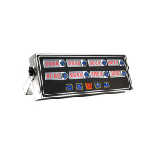 Wholesale Loud Alarm Stainless Steel Digital Kitchen Timer with Volume Control, 8 Channels