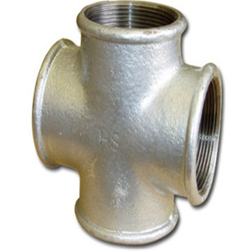 malleable casting iron pipe fitting beaded with ribs