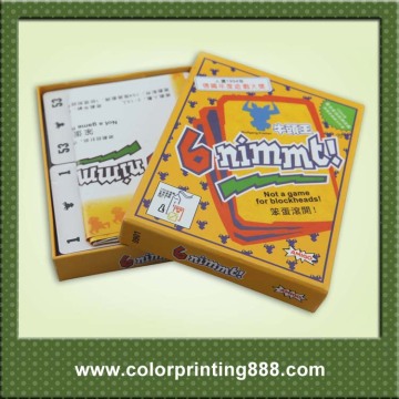 Custom Childen learning game card