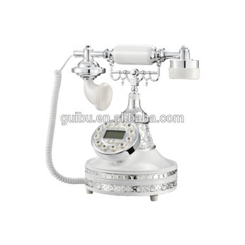 white antique style brand antique telephone for business gifts