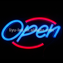 Shanghai Liyu,12V low voltage oval open led neon sign, electronical neon sign