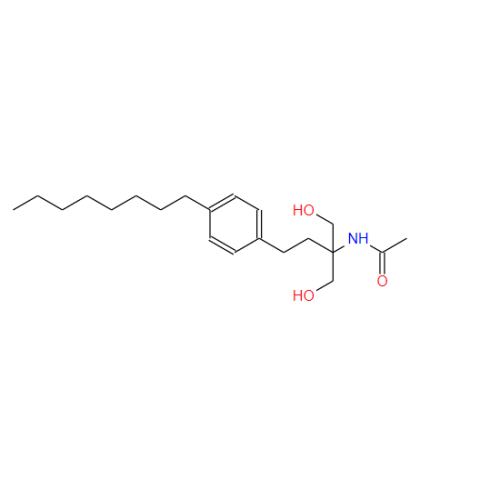 CAS: 249289-10-9 Fingolimod Kirlilik