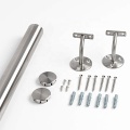 Indoor Removable Wall Mounted 304 Stainless Steel Handrail