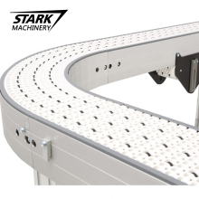 Modular Belt Conveyor for Food Transport in Bakery Factories