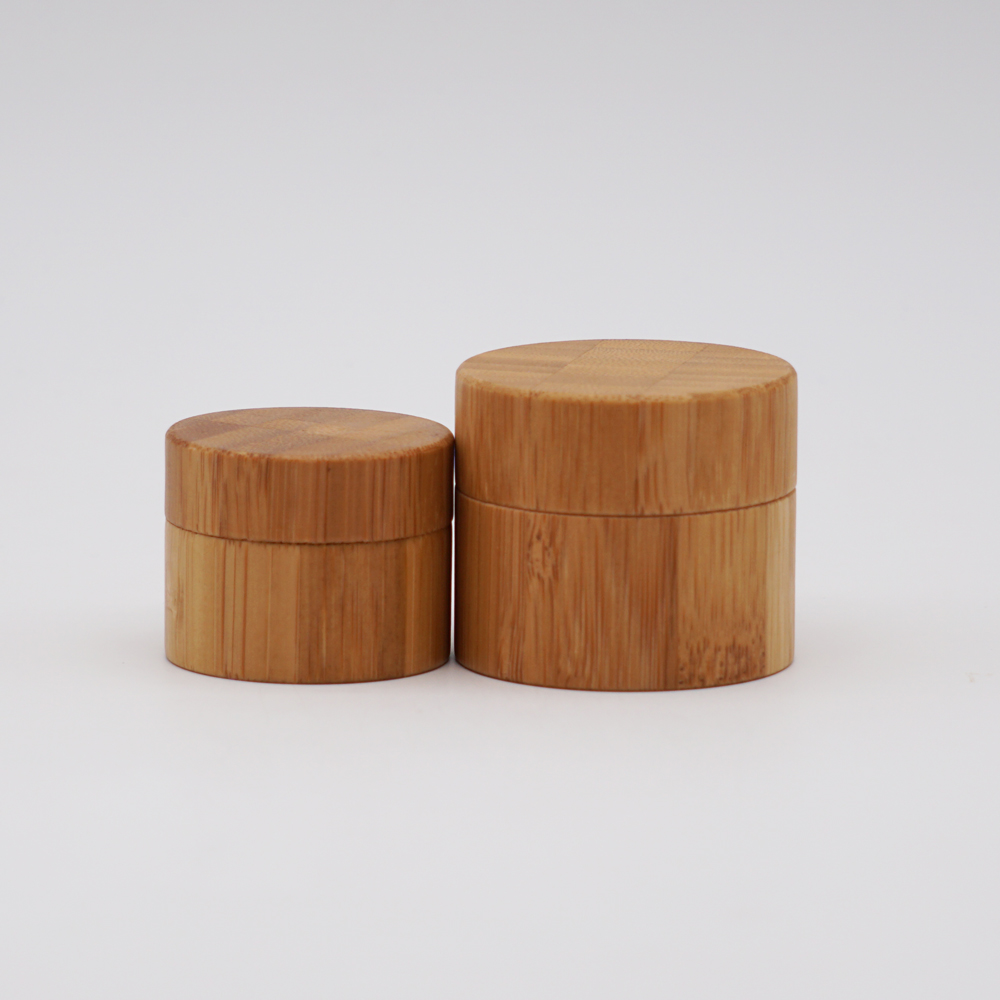 jarra de creme de bambu bamboo cream jar