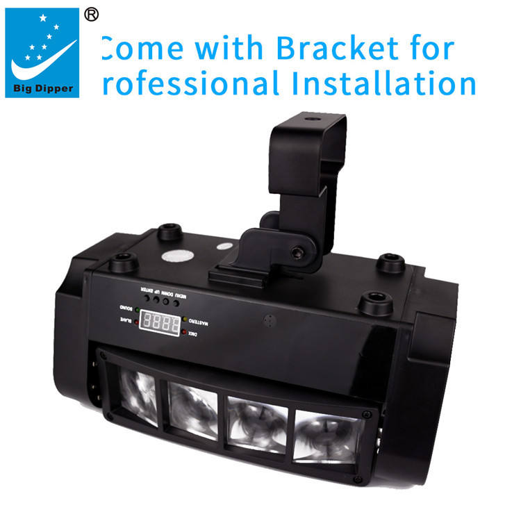 Bigdipper/Betopper 8*3W RGBW LED  Moving head Light Mini Spider  LM30A for home party&dj&wedding