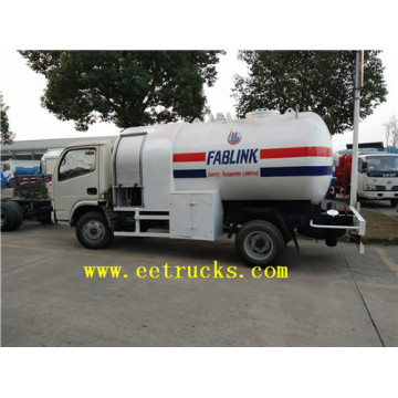 Дунфэн 5000 литров газозаправочной грузовиков