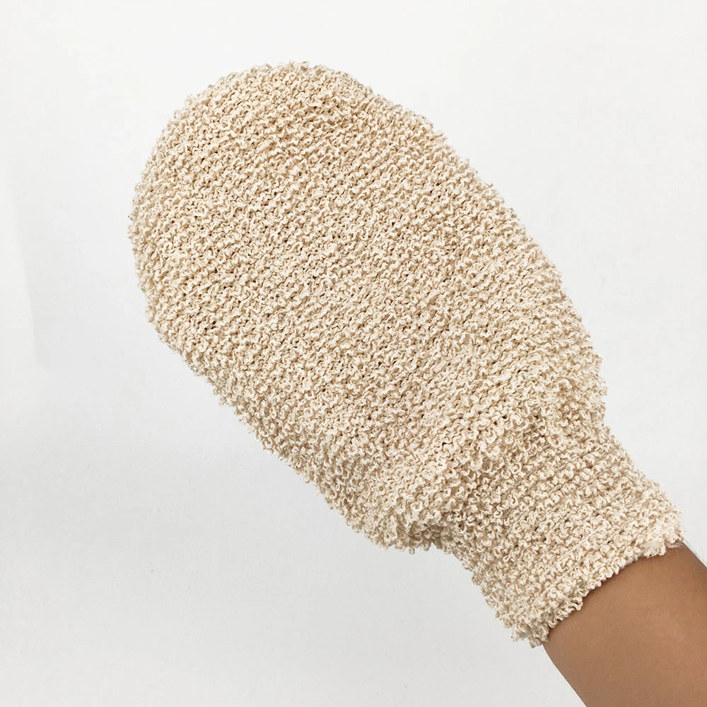 Exfoliating Shower Ramie Bath Mitt Glove