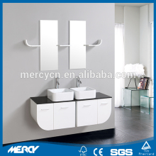 Hanging Bathroom Vanities Double Ceramic Sinks Bathroom Cabinet
