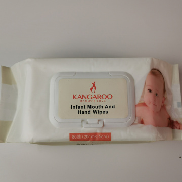 แพ็คเกจขนาดใหญ่เป็นมิตรกับสิ่งแวดล้อม HypoAllergenic Baby Wipes