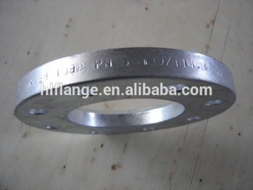 en1092 dn100 pn16 carbon steel flat flange