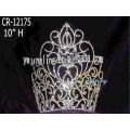 Tall Flower Tiara Pageant Valentine Crown