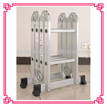 Aluminum multifunction telescopic ladder making (DLM102)