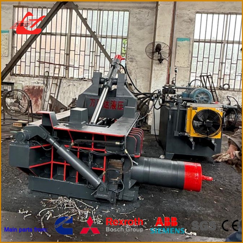 Enfardadeira de sucata de metal leve Light metal scrap Baler