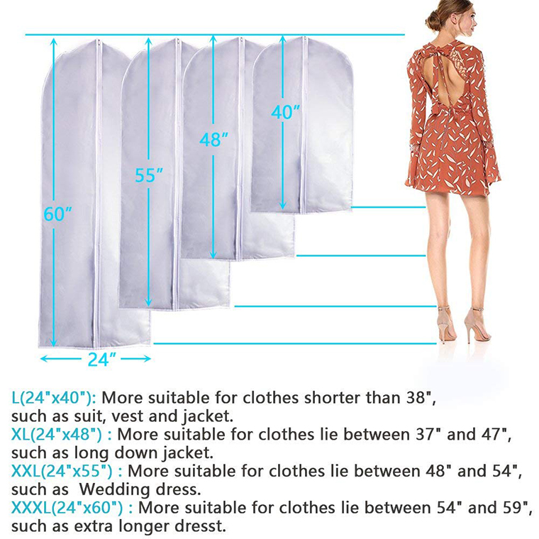 Plastklädselväska Plastic Garment Bag