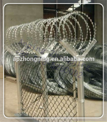 Razor barbed wire mesh fence /Razor wire airport fencing