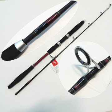 2 section carbon ocean boat rod jigging trolling rod