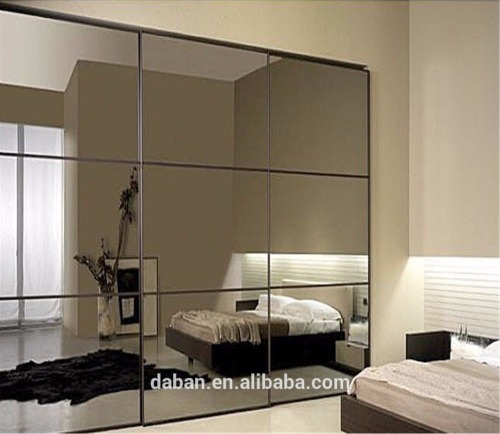 fancy modern furniture wardrobe design with mirror