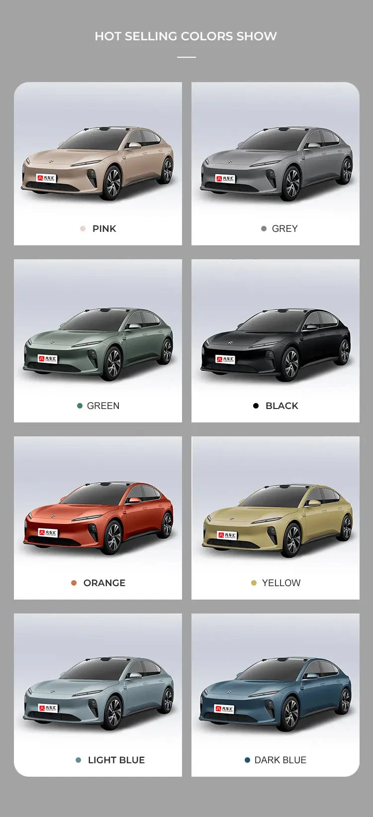 Nio Et5 High-Profile Luxury 100% Pure Electric Used Battery Car with Long Distance