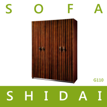 Modern latest design wood wardrobe / modern design design veneer wardrobe / unique bedroom wardrobe design LV-F809