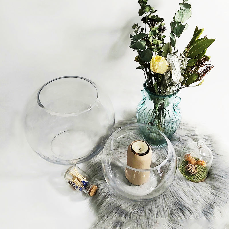 vase en verre glass vase