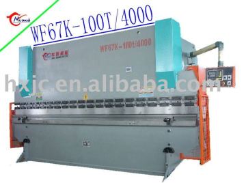 Hydraulic NC control press brake