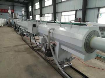 PP ultra-quiet drain pipe extrusion machine