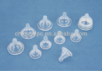 baby bottle silicon nipple/silicon feeding nipple