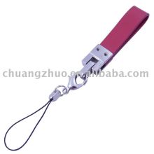 Fashion Metal Leather Hand Cell Phone Strap
