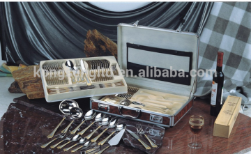 84PCS stainless steel dinner set, cutlery set , flatware set