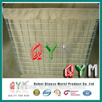 Military welded mesh gabion Hesco barrier