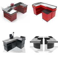 Modern Design Grocery Store Checkout Counter & Cashier Table